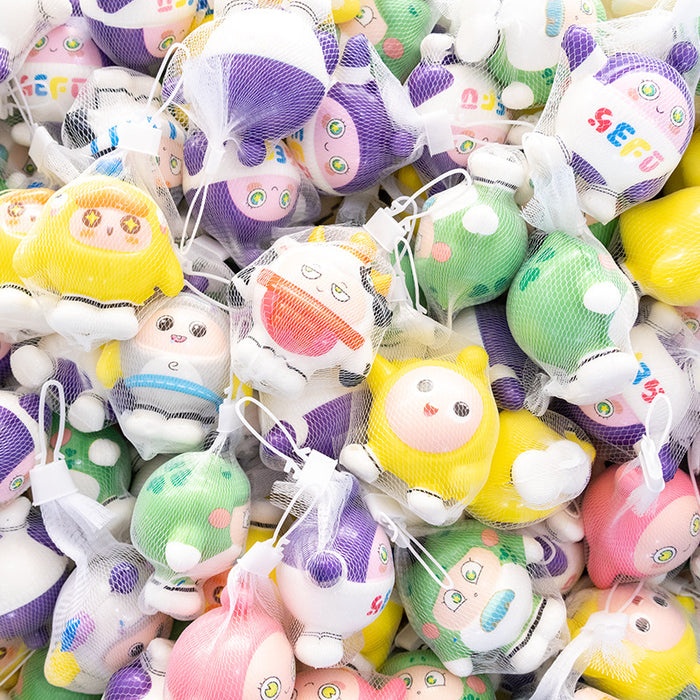 Wholesale 7pcs/set Decompression Internet celebrity hot-selling decompression children' s toy slow rebound pinch