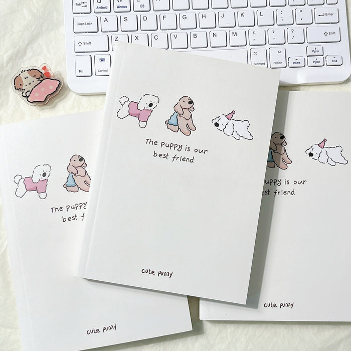 Wholesale Cute Puppy Notebook Thick Durable Notepad Painting Book Student