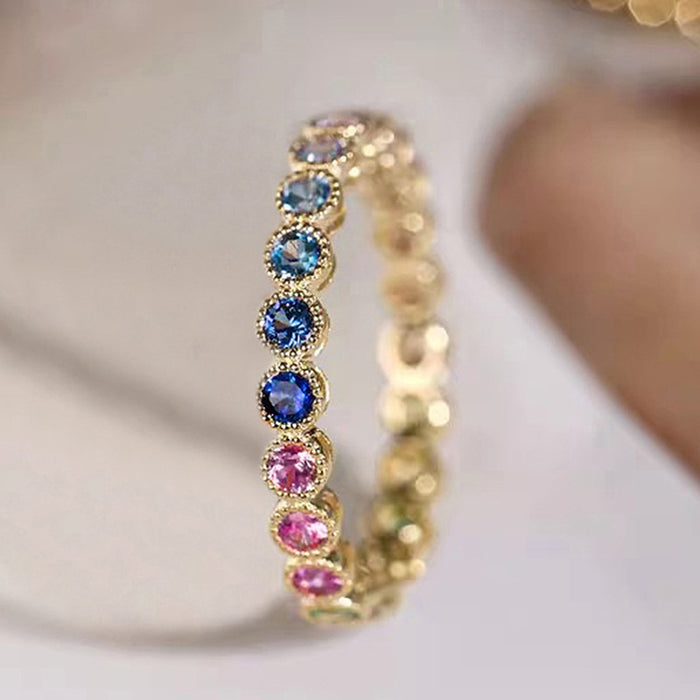 Wholesale Simple and colorful women' s rings