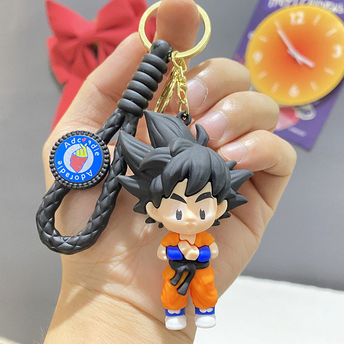 Wholesale PVC Cartoon Doll Keychain JDC-KC-WuYi134