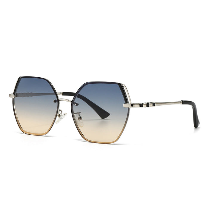 Wholesale Specially designed for metal circular sunglasses, modern retro star trendy street photography sunglasses