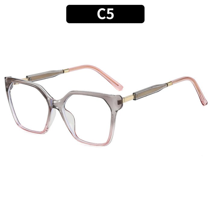 Wholesale Retro Square Anti Blue Light Glasses Frame Fashion Everyday Accessory