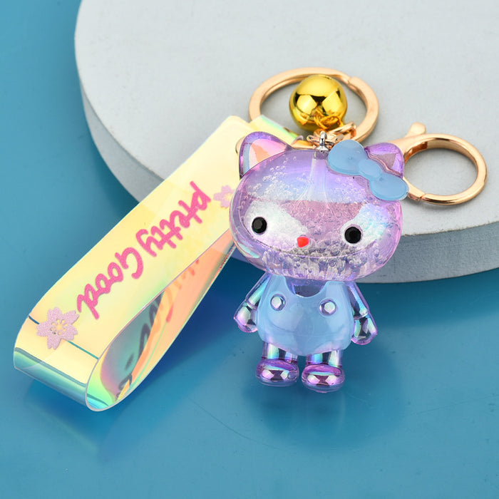 Wholesale Acrylic Cartoon Doll Keychain JDC-KC-WoA034