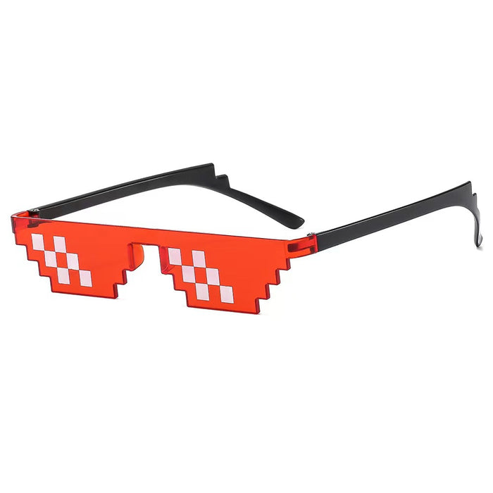 Wholesale Personalized mosaic glasses, funny sunglasses, party pixel glasses