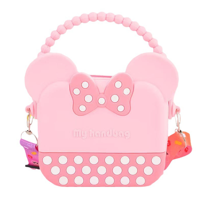 Wholesale Anime Cartoon Silicone Kids Handbag Crossbody Bag Trendy Gift Accessory