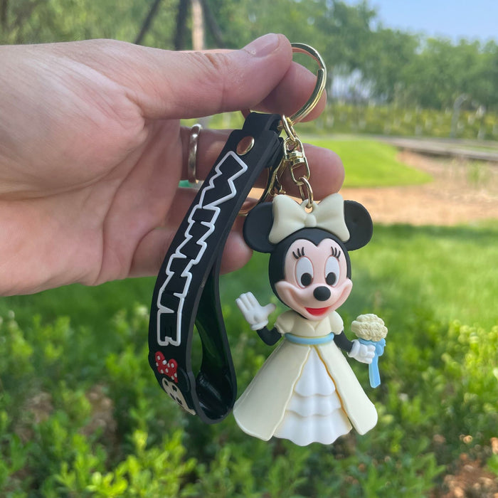 Wholesale Cartoon couple keychains small gifts wholesale