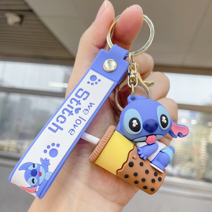 Wholesale Cute Cartoon PVC Doll Keychains (F) JDC-KC-JuShu018