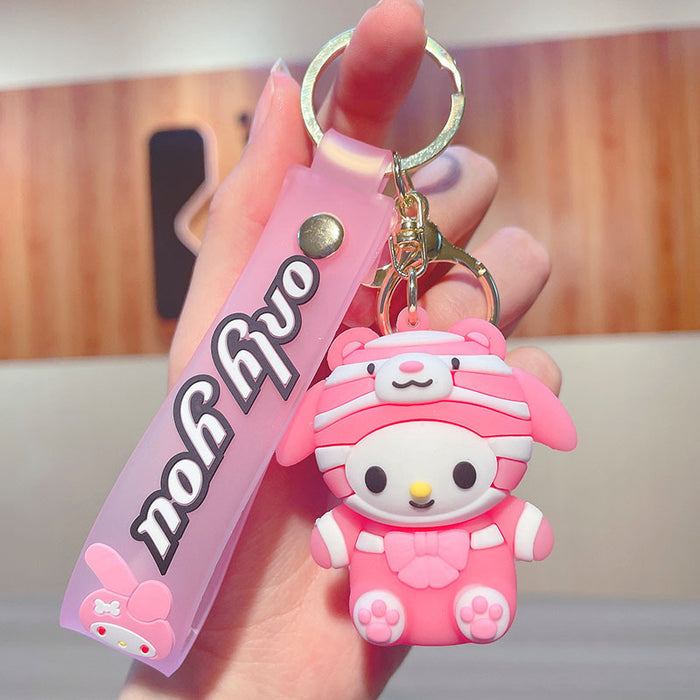 Wholesale Cartoon Doll PVC Keychain JDC-KC-JinG021