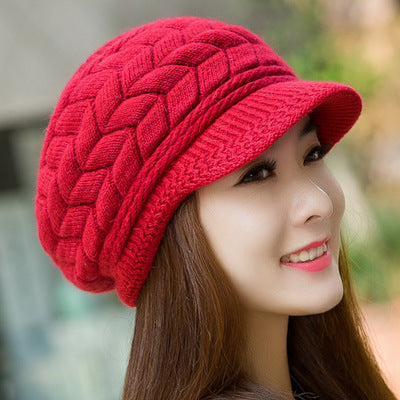 Wholesale Warm Knitted Wool Hats for Middle-aged and Elderly People JDC-HT-PX002