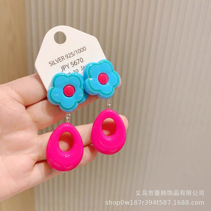 Wholesale Handmade Niche Design Silver Needle Versatile personality