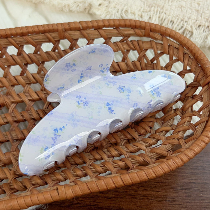 Wholesale PVC Plaid Claw Hair Clip - Retro Fashion Accessory