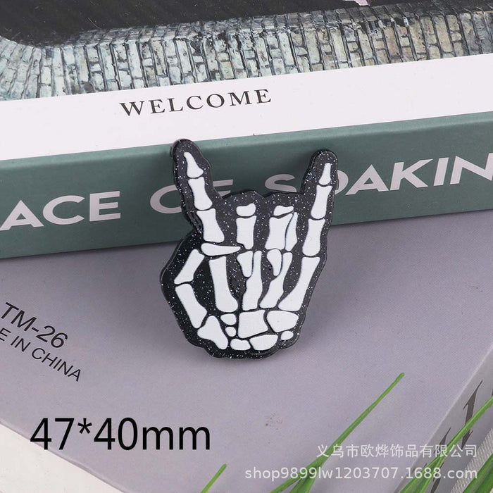 Wholesale Cartoon Organ Beverage Bottle Acrylic Pin DIY Patch Accessories JDC-FK-OuYie014