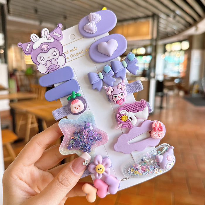 Wholesale Children's Flower Hairpins Little Girls Hairpins JDC-HC-FX012