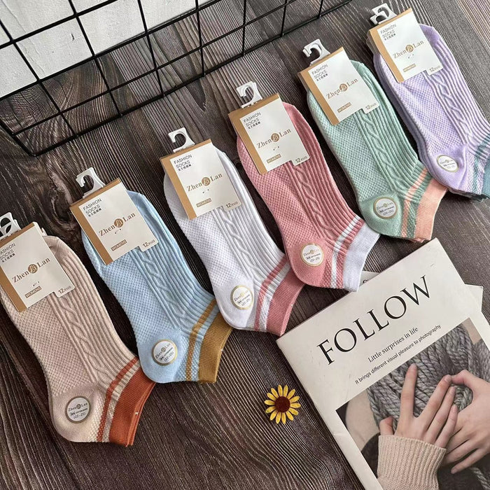Wholesale Short socks, colorful breathable sports socks, low cut socks, running socks