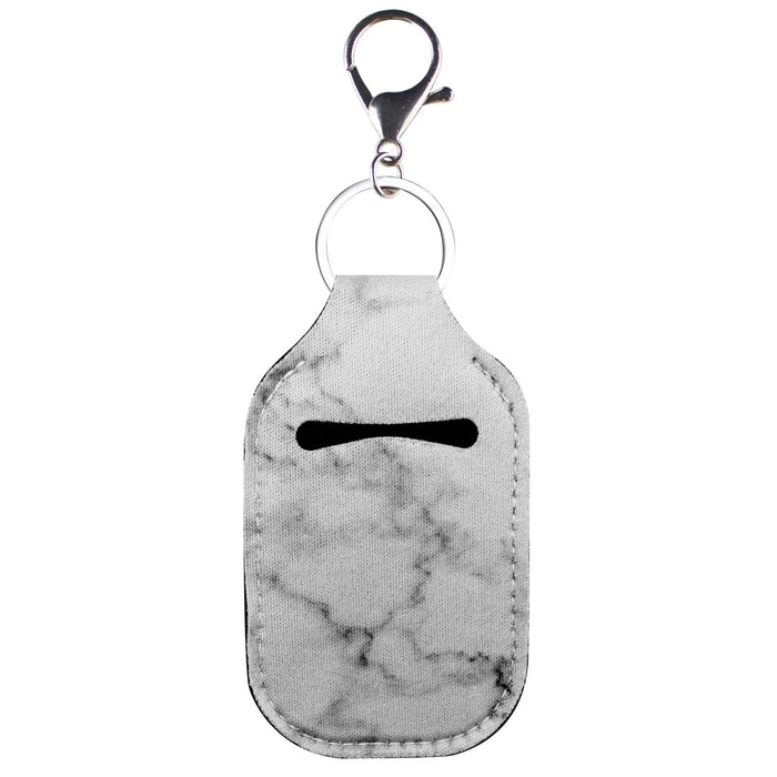 Wholesale Hair Art Hand Sanitizer Leather Case Keychain JDC-KC-YiTian002