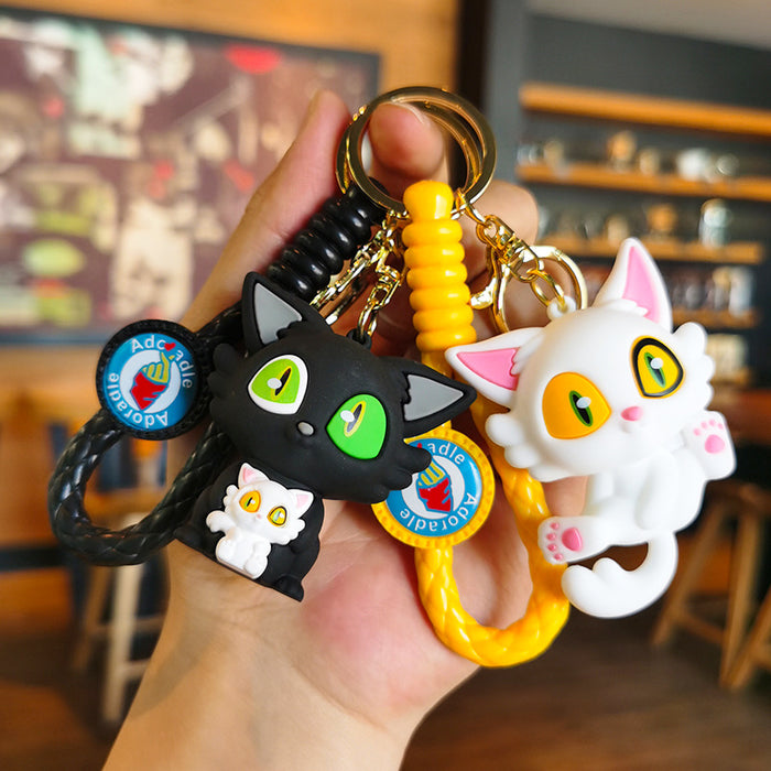 Wholesale Rubber Cartoon Three-dimensional Keychain JDC-KC-Tingm050