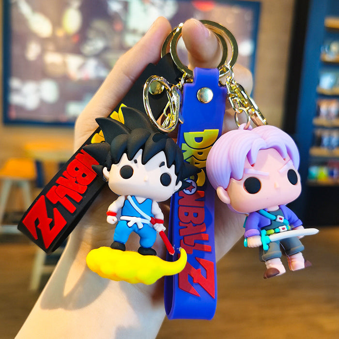 Wholesale Cartoon Doll 3D Rubber Keychain JDC-KC-Tingm060