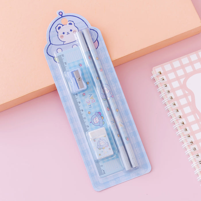 Wholesale School supplies set gift box gift package student pencil stationery