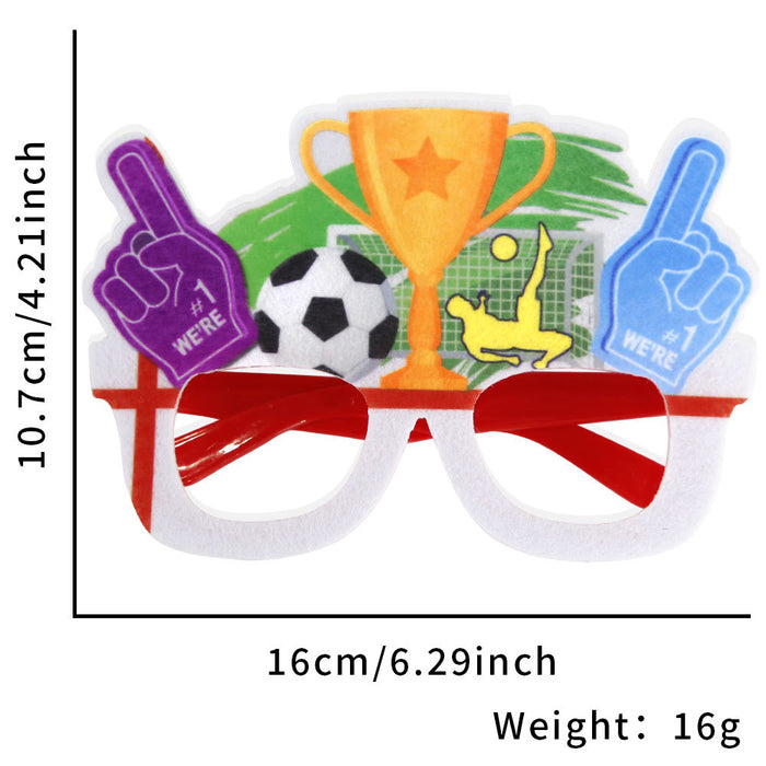Wholesale 2026 World Cup Fans Glasses Cheer Decoration