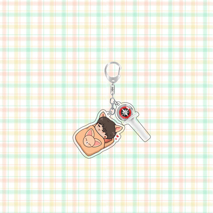 Wholesale Acrylic Keychain JDC-KC-HanTian023