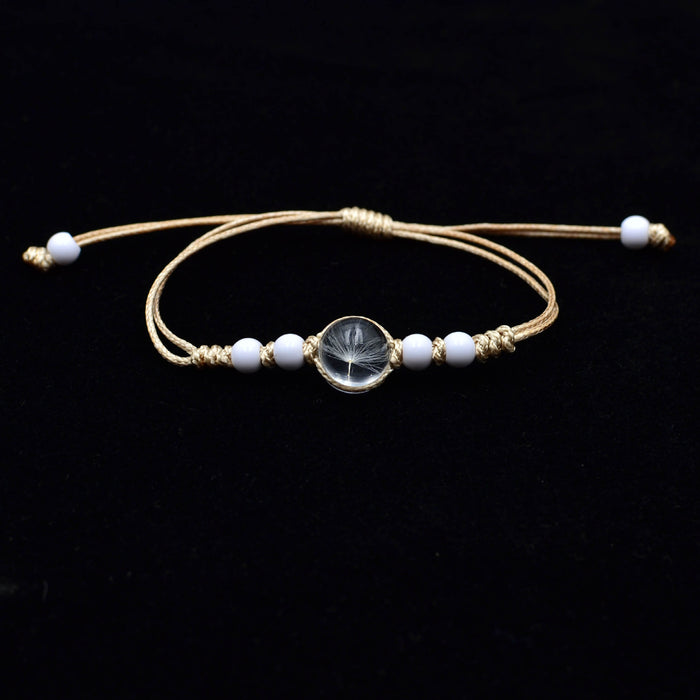 Wholesale Handmade Dried Flower Bracelet