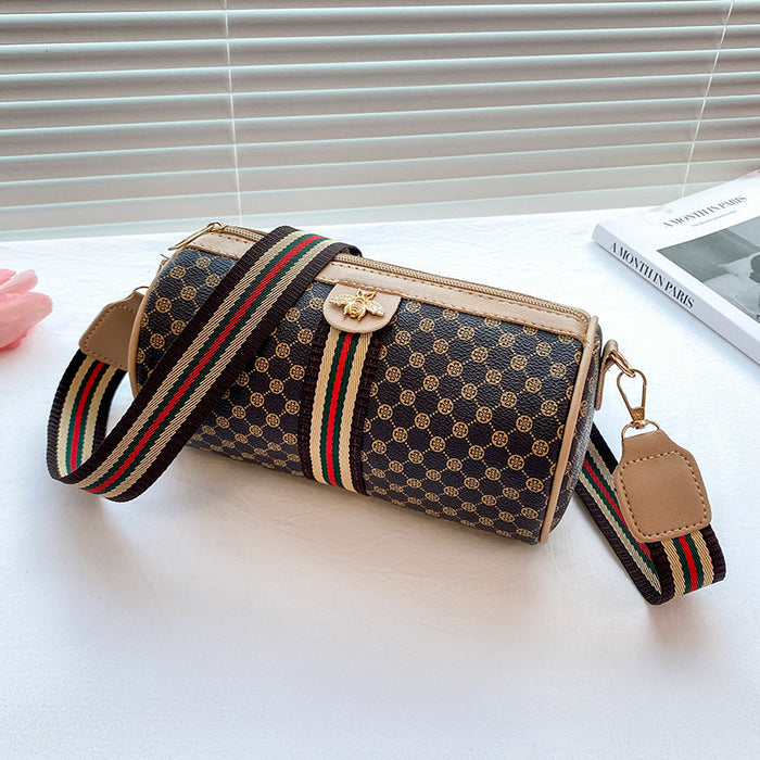 Wholesale Printed Pillow Bag Women's Bag, Versatile Crossbody Bag Cross-border Wholesale Women's Bag Fashionable Bee Bag JDC-SD-XJ008