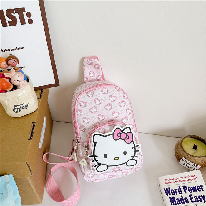 Wholesale Oxford Cloth New Cartoon Print Crossbody Bag JDC-SD-YuanDuo085