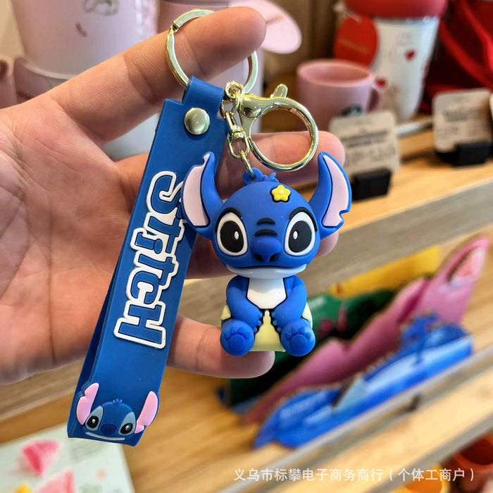 Wholesale Cartoon Anime Silicone Keychains JDC-KC-Biaopan005