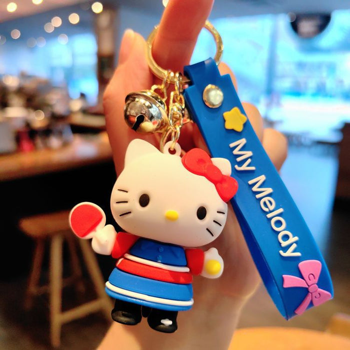 Wholesale PVC Cartoon Doll Keychain JDC-KC-Aile014