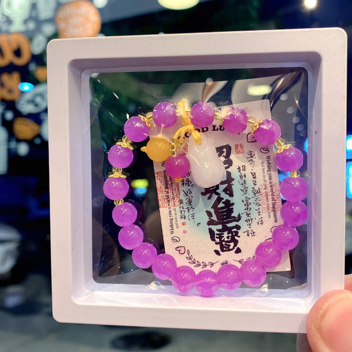 Wholesale Wholesale boxed glass bracelets with gourd bracelets