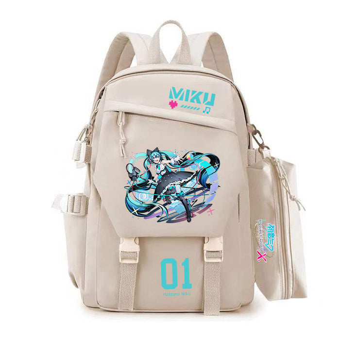 Wholesale Anime Character Large Capacity Multi-Layer Backpack Bags for Elementary and Middle School Students
