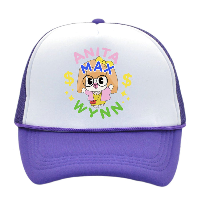 Wholesale Mesh Polyester Cartoon Sponge Net Cap Baseball Cap JDC-FH-PNi020