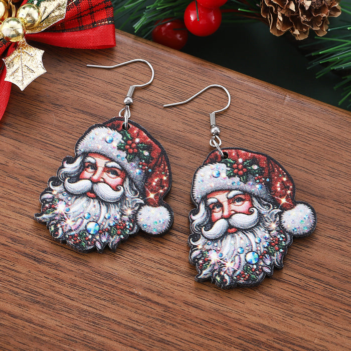 Wholesale Cute and quirky Christmas pendant earrings