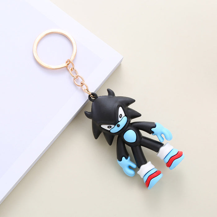 Wholesale Cute Cartoon Soft Rubber Doll Keychain JDC-KC-BoYue004