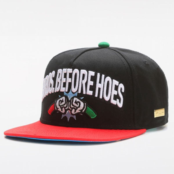 Wholesale Embroidered Hip Hop Hat Cartoon Qigong Wave Baseball Hat Adult Flat Edge Hat