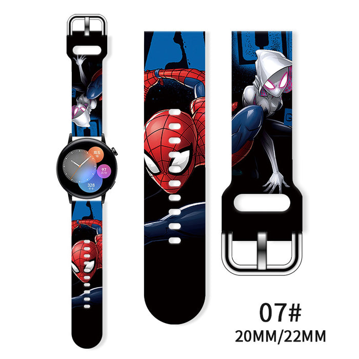 Wholesale Printed Tpu Watch Strap Wrist Strap JDC-WD-NuoQi050