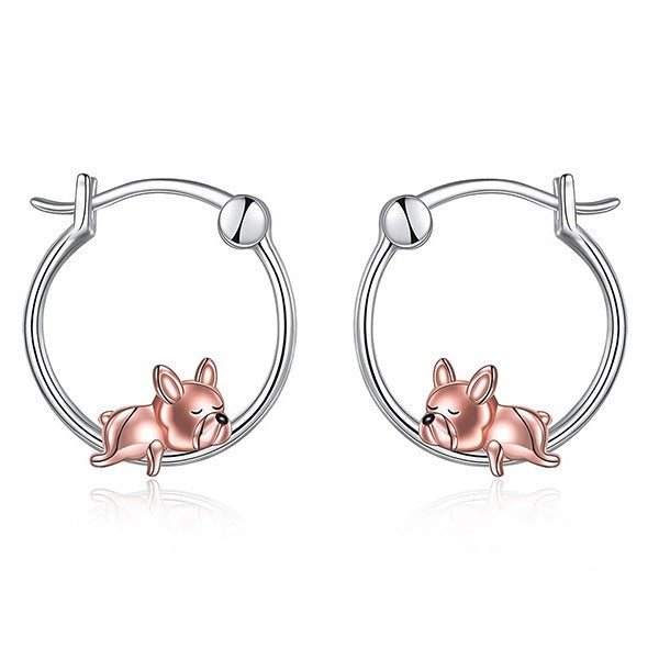 Wholesale  S925 Silver Cartoon Cute Earrings