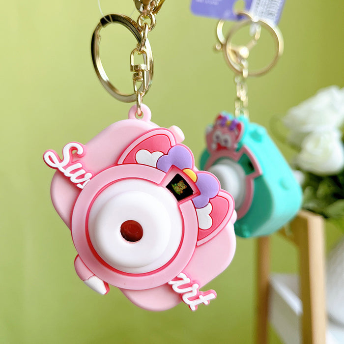 Wholesale Exquisite Cute Car Keychain Schoolbag Pendant Couple Gift