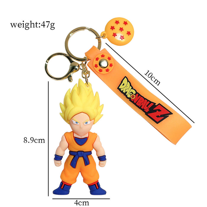 Wholesale Cartoon Silicone Doll Keychain JDC-KC-QiChao021