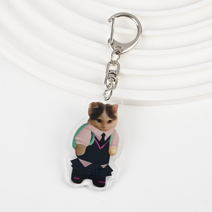 Wholesale Cute Cartoon Acrylic Keychain JDC-KC-XBK006