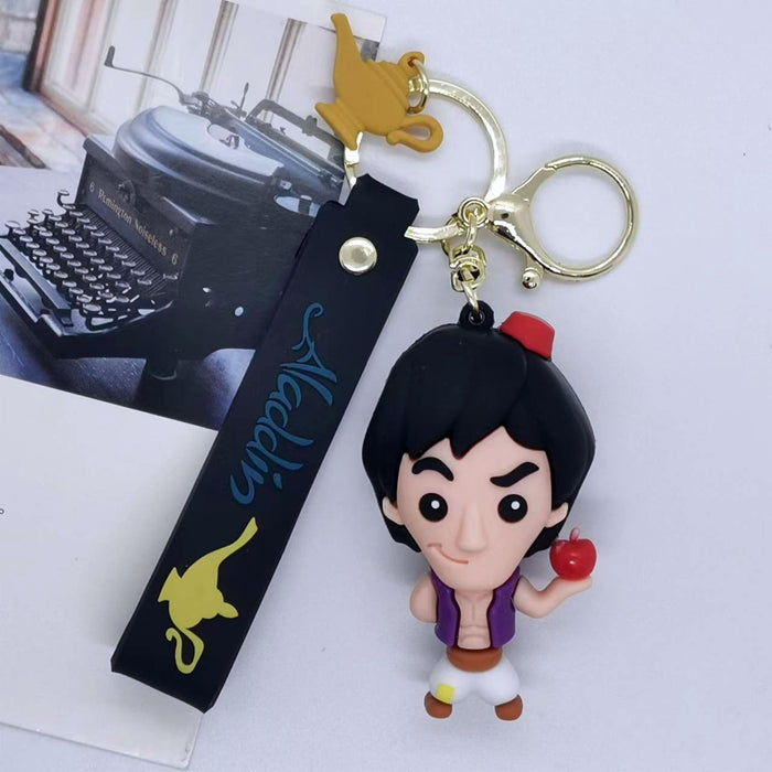 Wholesale cartoon  lamp doll key chain pendant bag car key chain accessories gift
