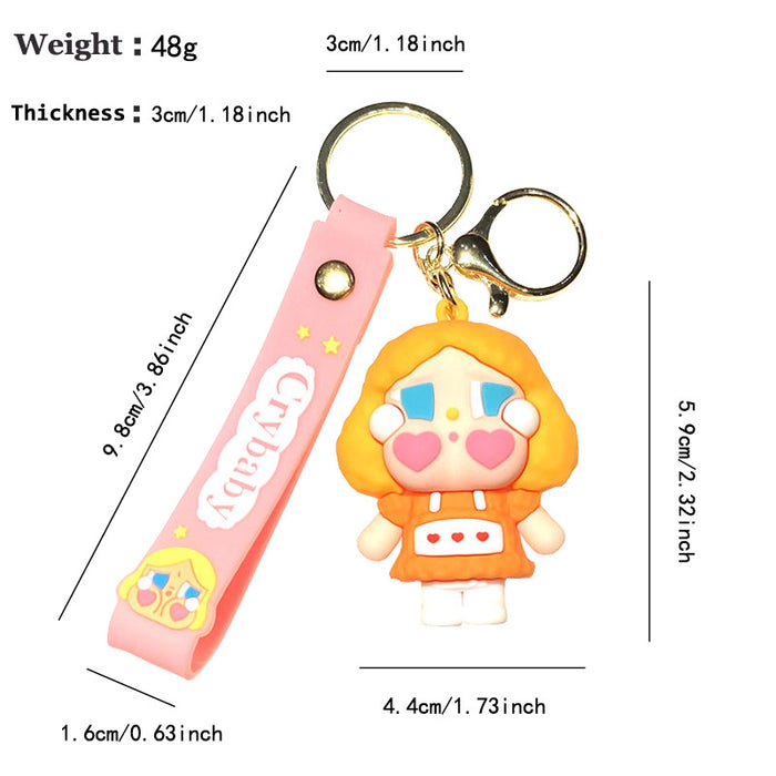 Wholesale Keychain Plush Doll Bag Charm Chic Fashion Accessory MOQ≥2