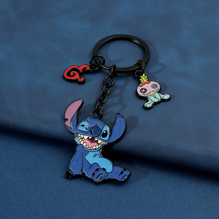 Wholesale Cartoon Zinc Alloy Keychain JDC-KC-BS020