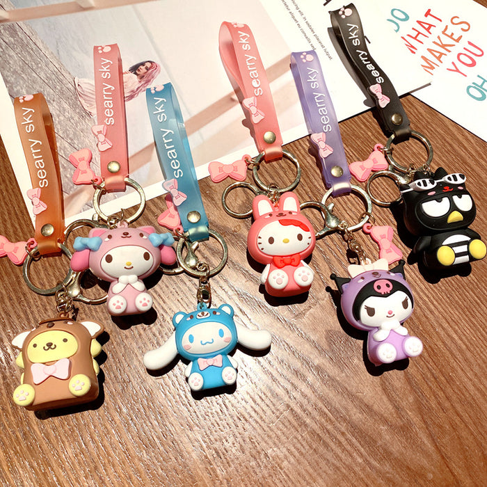 Wholesale PVC Cartoon Doll Keychains (S) JDC-KC-Gongz038