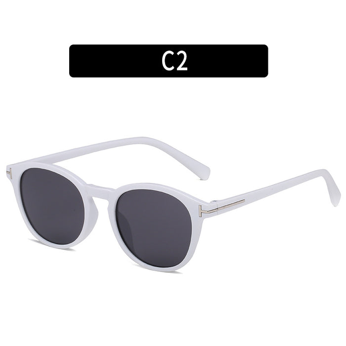 Wholesale Retro Round Frame PC Sunglasses JDC-SG-XIa085