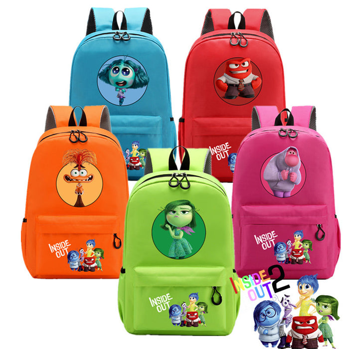 Wholesale Peripheral Backpack Colorful Large Capacity Men and Women Schoolbag JDC-BP-WuDuoMei001