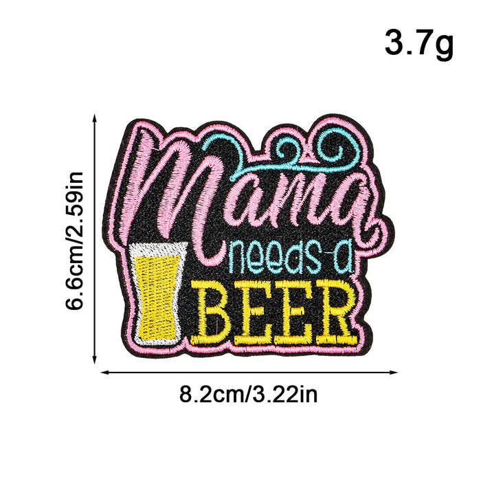 Wholesale Embroidery Sticker No Sewing DIY Patches