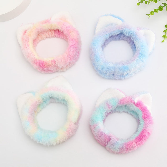 Wholesale Women' s thickened cartoon cat ear headband