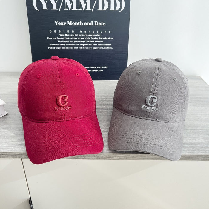 Wholesale Wide brimmed hardtop baseball cap for women, versatile for all seasons, fashionable and casual street shading duckbill hat