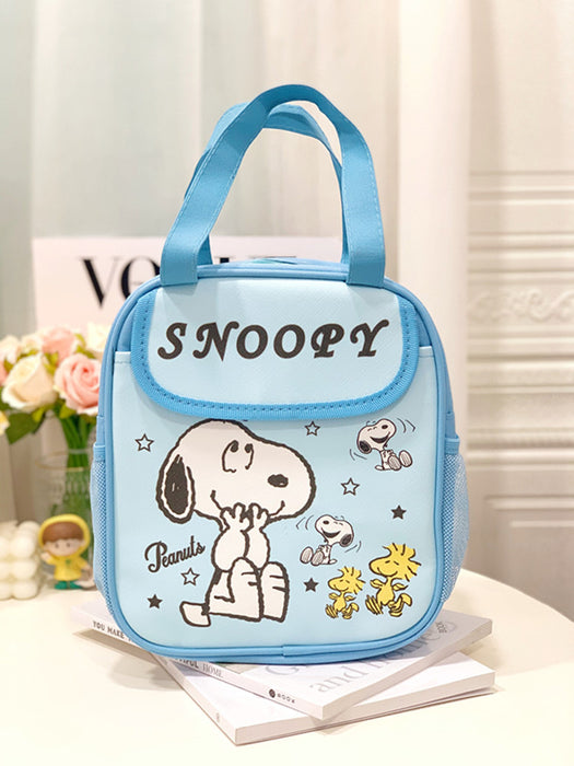 Wholesale PU Cartoon Portable Large Capacity Insulated Lunch Bag JDC-HD-Kameng001